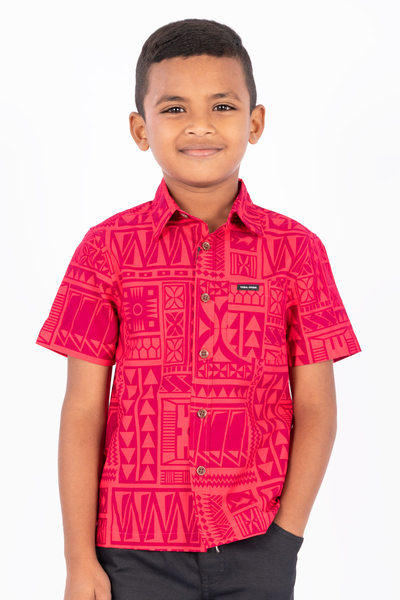 Tribal Origin Boys Bula Shirts - FB1507 - Brands-Tribal Origin : S ...