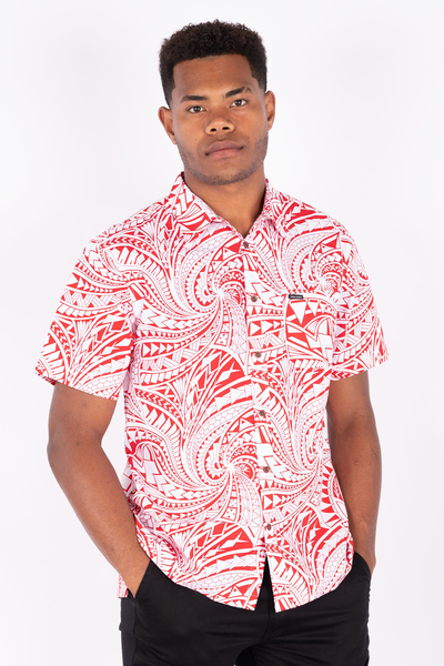 Tribal Origin Mens Bula Shirts - FB1510