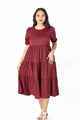 NIFTY SOUL PUFF SLEEVE DRESS