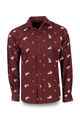 Tango Red Mens L/S Shirts - Rose