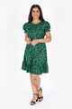 NIFTY SOUL RUFFLED HEM DRESS