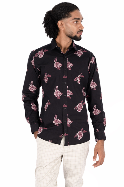 Tango Red Mens L/S Shirts - Coast