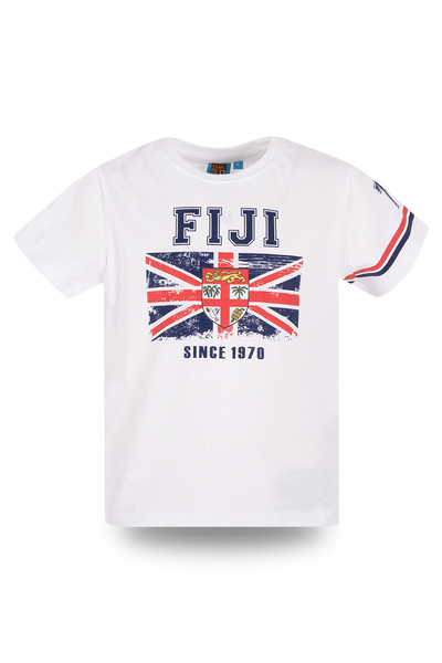 FIJI DAY BOYS COTTON TEES - STRENGTH