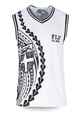 FIJI DAY SUBLIMATION V-NECK MUSCLE VEST - POWER