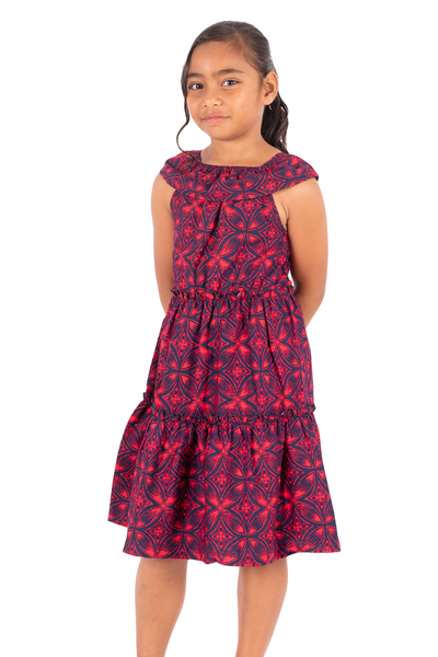 TRIBAL ORIGIN GIRLS MAKOA DRESS FB1721