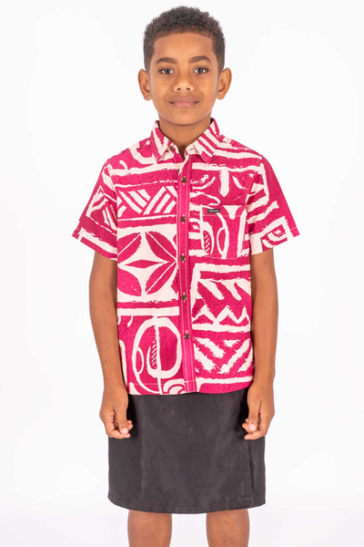 TRIBAL ORIGIN BOYS SHIRT-CAKAU