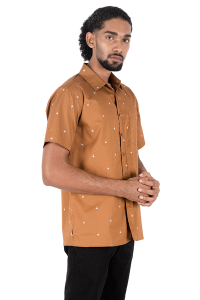 WOODGREEN MENS S/S SHIRTS - PEAK