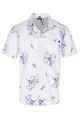 Cloudbreak Mens S/S Poplin  Shirts - Hibiscus