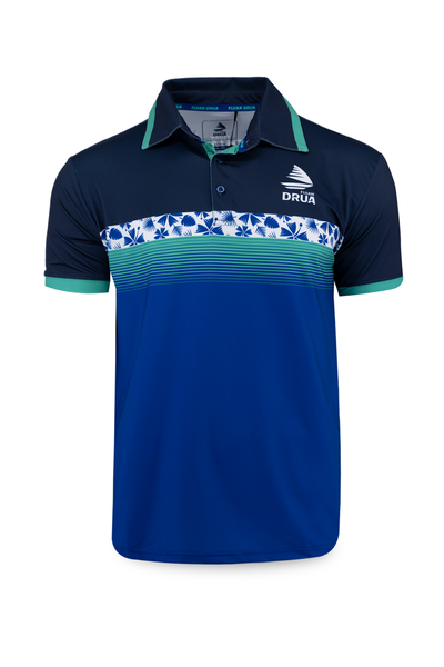 Fijian Drua Mens Sublimated Polo - Ama