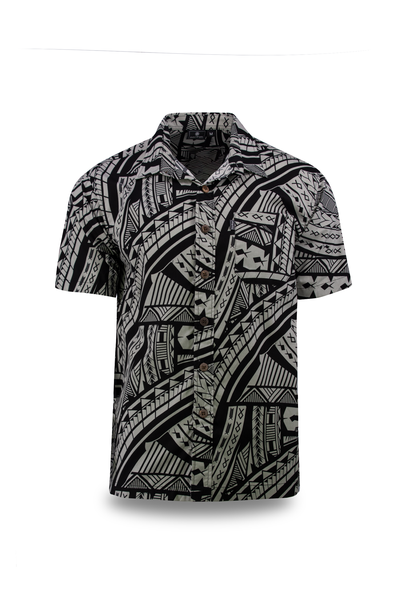 Tribal Origin Mens Bula Shirt - FB1271