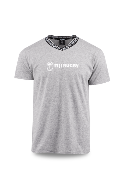 Fiji Rugby Mens V-Neck Tees - Balolo